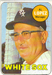 1969 Topps Baseball Cards      527     Al Lopez MG